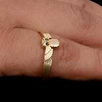 Owl Ring, barn owl sterling silver ring , silver owl, animal jewelry, gift for her, owl jewelry, owl