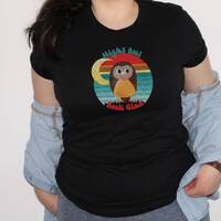 Night Owl Book Club T-Shirt, Read All Night Shirt, Book Club Gift, Bibliophile Gift, Retro Owl Shirt