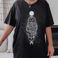 The Celestial Owl T Shirt