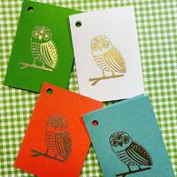 Owl gifttags