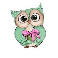 Owl Clipart, Owl PNG, Digital Download