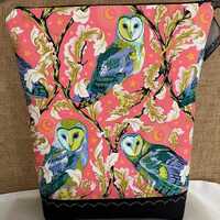 Night Owl Zippered Pouch Craft/Project Bag * In Dawn