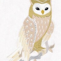 Woodland Owl bath hand towel set custom embroidered personalized