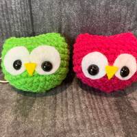 Owl Crochet Keychain