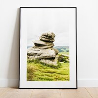 Owler Tor Photography Print - Fine Art Photography Print - Peak District Photography - Peak District
