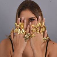 Gold Snake Ring, Owl Ring, Scorpion Ring, Horse Ring, Butterfly Ring, Gold Cat Ring, Dog Ring, Drago