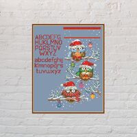 Cross stitch pattern Christmas Stocking #13, holiday cross stitch, Christmas cross stitch, Christmas