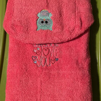 Owl Always Love You Hooded Towel