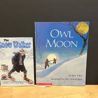 Vintage Children's Books, The Snow Walker & Owl Moon, 1988-96, Sold Separately