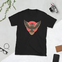 Owl Tattoo Shirt, Old School Tattoo Shirt, Traditional Tattoo Shirt, Tattoo Clothing, Tattoo Flash T