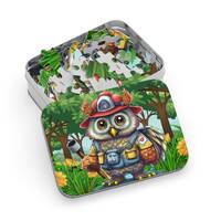 Firefighter Owl Jigsaw Puzzle (30, 110, 252-Piece)