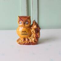 1970s RETRO OWL Virginia Spoon Home Decor....kitsch. retro. bird. love. home. decor. owl collection.