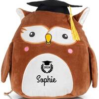 graduation gifts, graduation bear owl, daughter graduation, graduation teddy, graduation cap keepsak