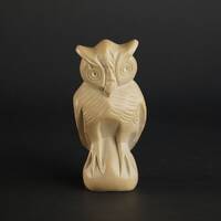 Vintage Soapstone Owl