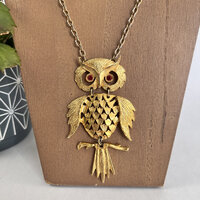 Large Owl Necklace