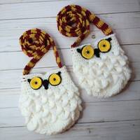 Owl purse, Owl Pocketbook, Tween Purse, Owl Toddler Purse, Crossbody Owl Purse,Shoulder Purse, Cross