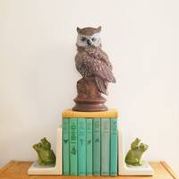 Vintage Owl Statuette
