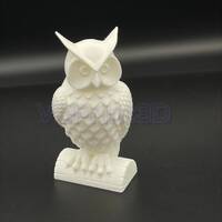 Owl statue, Desk and home decoration, Owl theme decoration, 3D Printed. Owl Figurine art