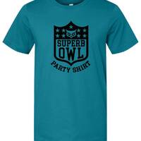 Superb Owl Party shirt T-shirt Bella Canvas