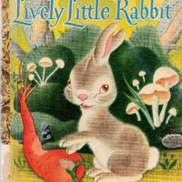 Lively Little Rabbit Breakfast for a Weasel Squirrel Owl Hardcover Little Golden Children's Book