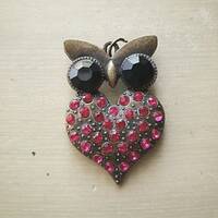VINTAGE OWL PENDANT