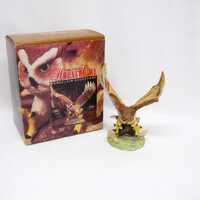 Royal Heritage "The Great Horned Owl" Porcelain Sculpture, Owl Taking Flight Figurine