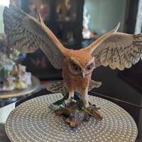 The Franklin Mint " The Screech Owl "