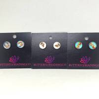Owl earrings, feather earrings, hypoallergenic earrings, earrings for women