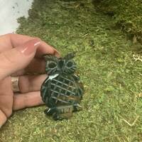 Bloodstone Owl carving from Indonesia