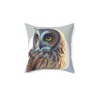 Owl Pillow Case, nursery pillowcase, owl decor, kids decor, nature decor