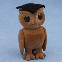 1980's Forest Families OWL Dad MC Toy Vintage 