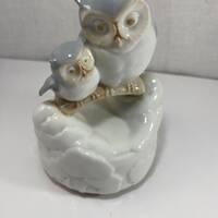 Otagiri Porcelain Owl Music Box The Way We Were