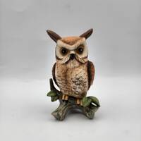 Lefton Great Horned Owl Figurine
