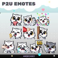 10 Owl Twitch Emotes