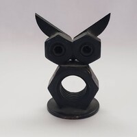 Owl Figurine Made out of tools/bolts