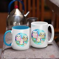 Owl Lovers Mug, Owl Coffee Mug, I Love Owls Mug, Cute Owl Mug, Owl Coffee Cup, Cute Owl Cup, Owl Tea