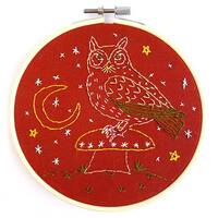 Owl Embroidery Pattern - PDF