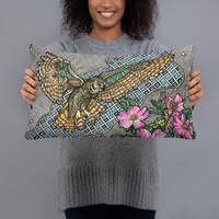 Alberta (Great Horned Owl) Pillow