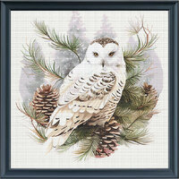 Snowy Owl Cross Stitch Pattern | Pattern Keeper | #338