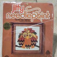 Vintage Owl Embroidery Kit