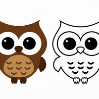 Owl Svg Bundle Animal Svg Cute Owl Svg Owl Silhouette Woodland Animal Svg Owl Svg Files for Cricut O