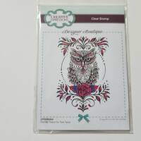 Creative Expressions Owl Be There For Twit TwooClear Stamp Set