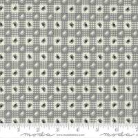 Owl O Ween-1/2 Yard Increments, Cut Continuously (31194-18 Spider Gingham Checks Fog) by Urban Chiks