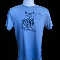 Owl Tee, blue
