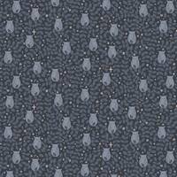 Sleeping Owls Fabric - Secret Forest Collection - Dear Stella - D2579 - Stone