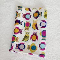 Owl fabric fat quarter by Brother Sister Design Studio 2014, vintage fabric