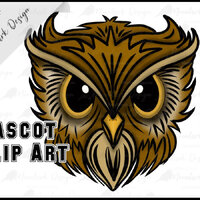 Owls PNG, Owls Mascot, Preppy Mascot, Football Mascot, School Spirit, Team Mascot, School pride, ret