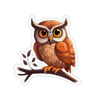 Wise Owl Sticker