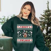 Owl Christmas Sweater Christmas Gifts For Owl Lover Ugly Christmas Sweater Party Ugly Christmas Swea