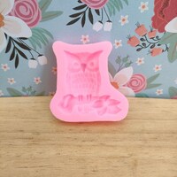 Owl Silicone Moulds, Resin Jewellery Making Bird Moulds, Unique Silicone Moulds, Small Food Moulds, 